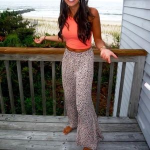 Flowy Floral Pants